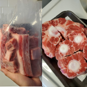 Blanching Beef Bones and Oxtail