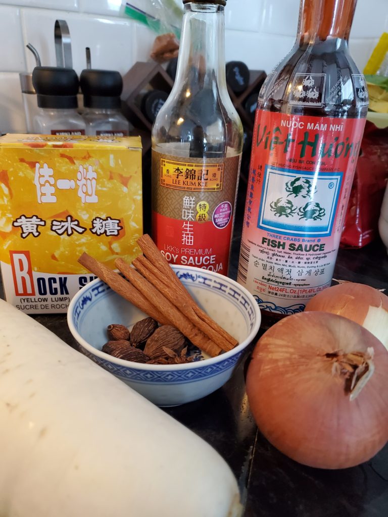 Ingredients for Pho